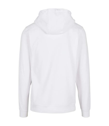 Sweat À Capuche Basic Adulte Blanc Build Your Brand