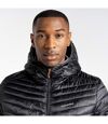 Craghoppers Mens Expolite Hooded Padded Jacket (Black/Magma Orange)