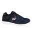 Baskets Satisfaction Homme Bleu Marine Foncé Skechers-1
