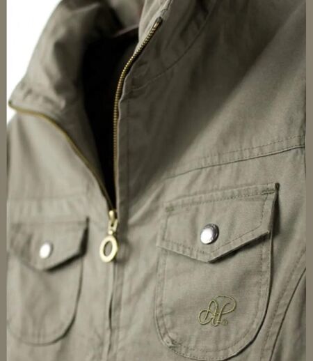 Veste Saharienne Femme Mayflower Manga1 Kaki