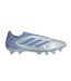 Unisex Adult Copa Pure Iii Elite Leather Firm Ground Football Boots Blue Lemon Adidas-1