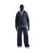 Unisex Adult Hooded Jacket Black Blue Nike-1