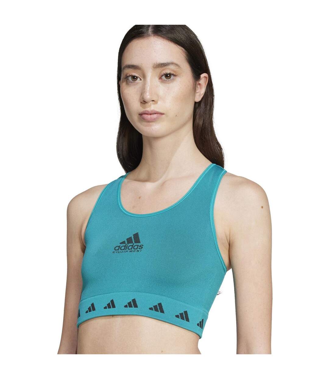 Brassière De Sport Motif/style Logo Originals Femme Vert Adidas-4