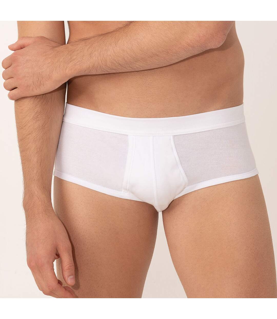 Slip Homme ouvert Coton Premium