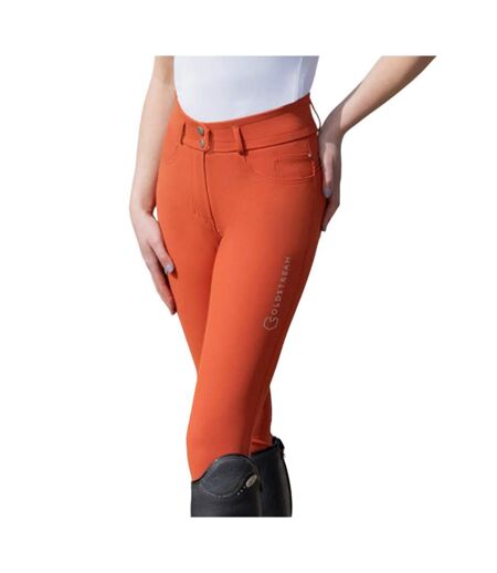 Pantalon d'équitation ledmore femme orange Coldstream Coldstream