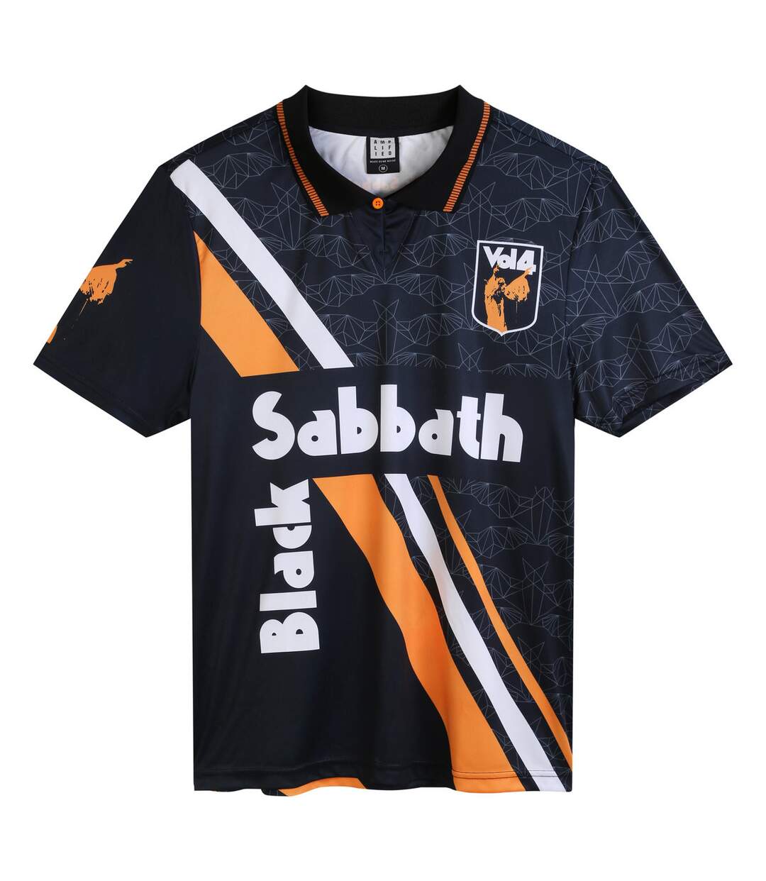 Amplified Mens Vol 4 Black Sabbath T-Shirt (Black)