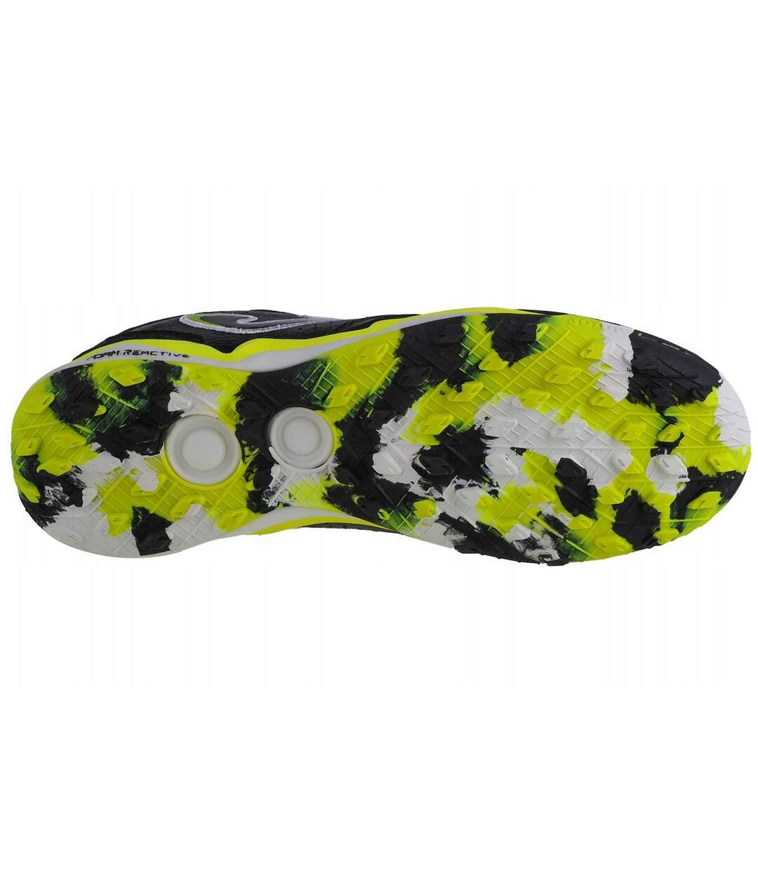 Chaussures Foot Reactive Homme Noir Jaune Joma-4