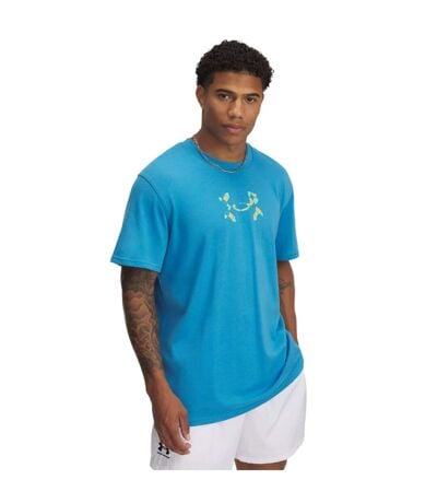 T-shirt Vacances Homme Bleu Under Armour