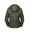 Russell Womens/Ladies Hooded Nano Padded Jacket (Dark Olive) - UTPC4110