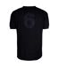 T-shirt Motif/style England Fa Homme Noir Score Draw-2