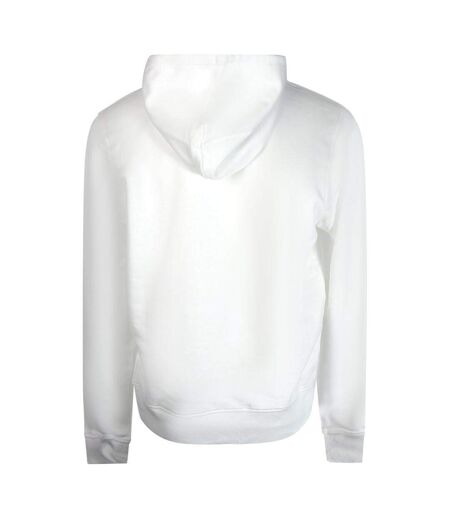 Sweat À Capuche Motif Vif Homme Blanc Diesel