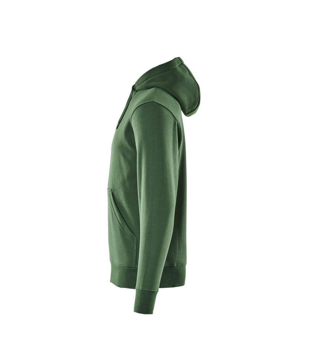 Mens Crossover Revel Hoodie Green Mascot-3