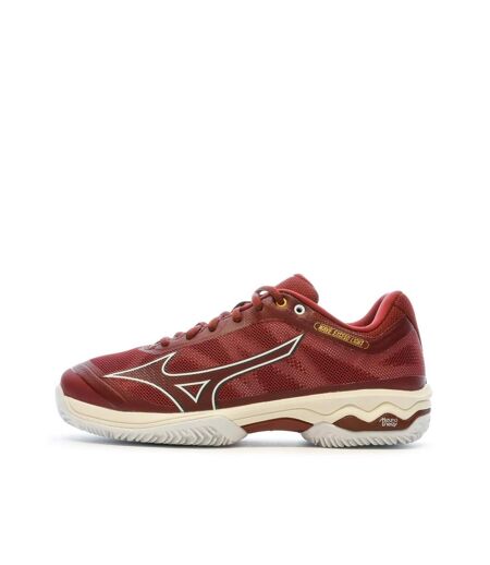 Chaussures de tennis rouge femme mizuno exceed light