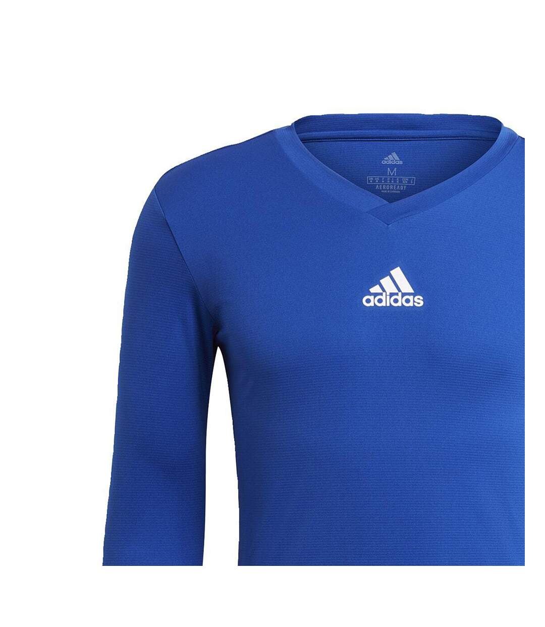 Maillot De Foot Manches Longues Team Base Homme Bleu Adidas-3