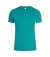 Clique Mens Active T-Shirt (Lagoon Green)
