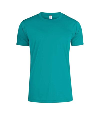 Clique Mens Active T-Shirt (Lagoon Green) - UTUB362