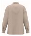 Chemise oversize en lin - Femme - PATS501 - beige-2