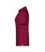 Polo Bio Workwear Femme Bordeaux James And Nicholson-3