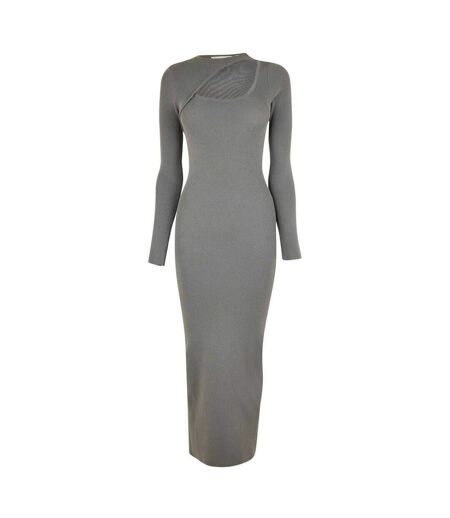 Robe Moulante Manches Longues Femme Kaki Jack Wills