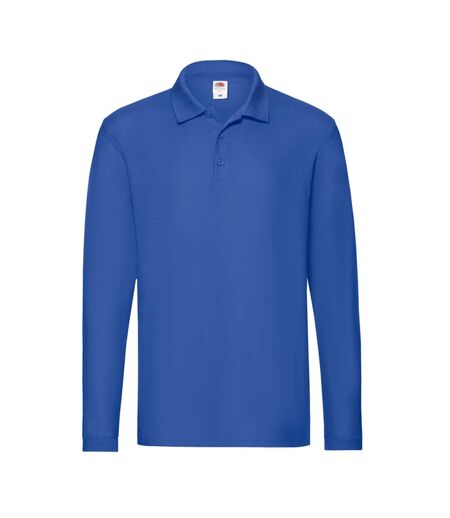 Polo Premium Homme Bleu Roi Fruit Of The Loom