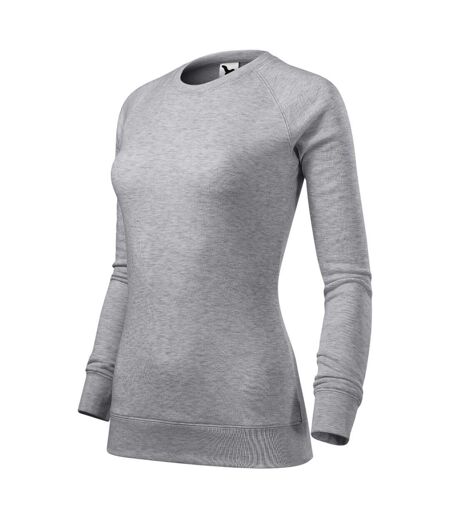 Sweat Merger Femme Gris Malfini