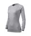 Sweat Merger Femme Gris Malfini-3