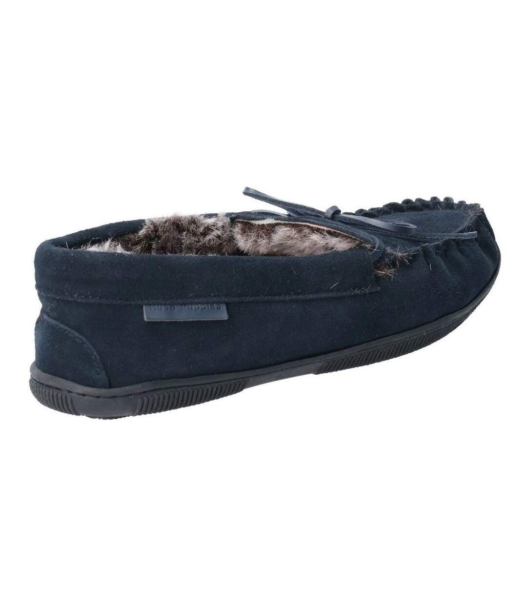 Mocassins ace homme bleu marine Hush Puppies