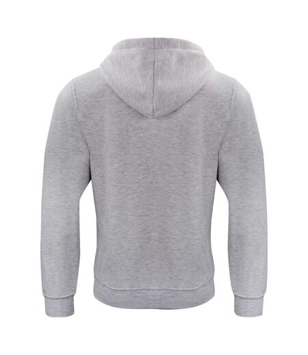 Unisex Adult Basic Hoodie Grey Melange Clique