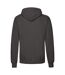 Mens Classic Hoodie Light Graphite Fruit Of The Loom-2