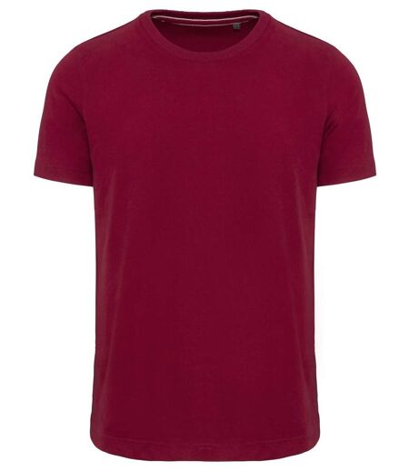 T-shirt manches courtes vintage - KV2106 - rouge - homme