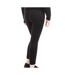 Legging Noir effet daim Femme Teddy Smith Jeg - XS