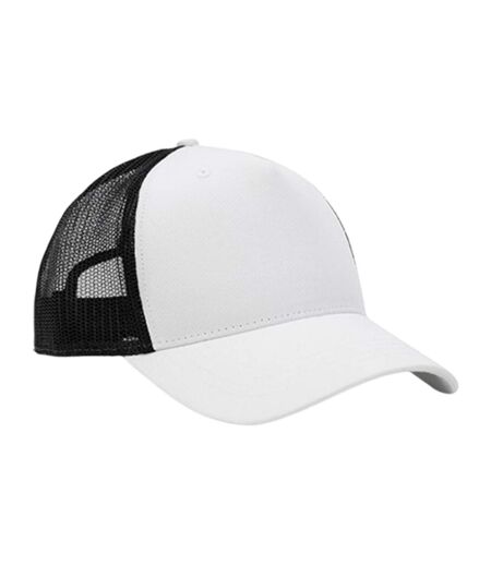 Casquette Trucker Blanc Noir Brain Waves
