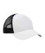 Casquette Trucker Blanc Noir Brain Waves-2