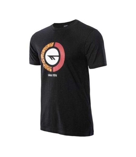 T-shirt Motif/style Logo Rakan Homme Noir Hi-Tec