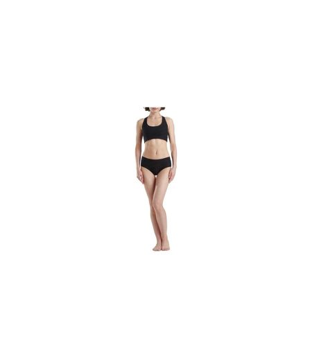 Womens/ladies Terrot Flex Crop Top Black Adidas