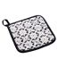 Manique de Cuisine en Coton Solaris 19cm Noir-1
