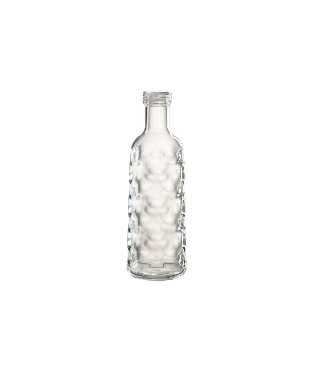 Bouteille en Plastique Martelé 1,15L Transparent-1
