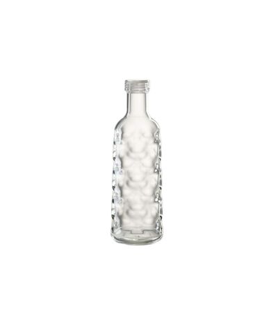 Bouteille en Plastique Martelé 1,15L Transparent
