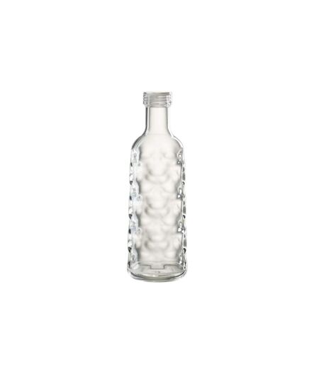 Bouteille en Plastique Martelé 1,15L Transparent