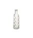 Bouteille en Plastique Martelé 1,15L Transparent-1