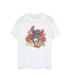 Disney Femmes/Les femmes Lilo And Stitch Ohana Pineapple Cotton Boyfriend T-Shirt (Blanc) - UTBI30198-1