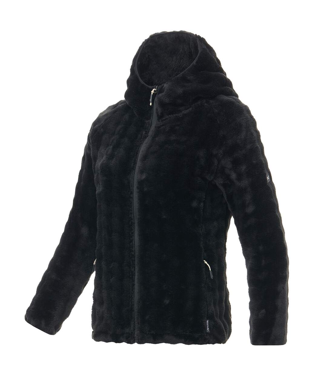 Polaire Motif/style Texturé Endra Femme Noir Regatta-4