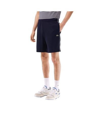 Mens Paris Interlock Regular Shorts Blue Lacoste