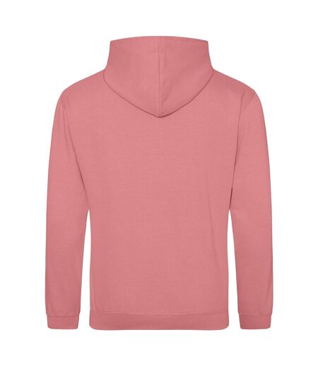 Awdis Unisex College Hooded Sweatshirt / Hoodie (Dusty Rose) - UTRW164