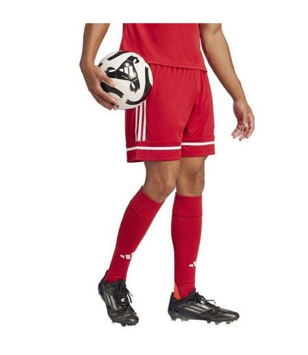 Short Squadra Homme Rouge Adidas