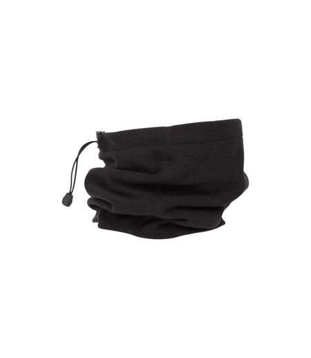 Womens/ladies windproof neck gaiter black Mountain Warehouse