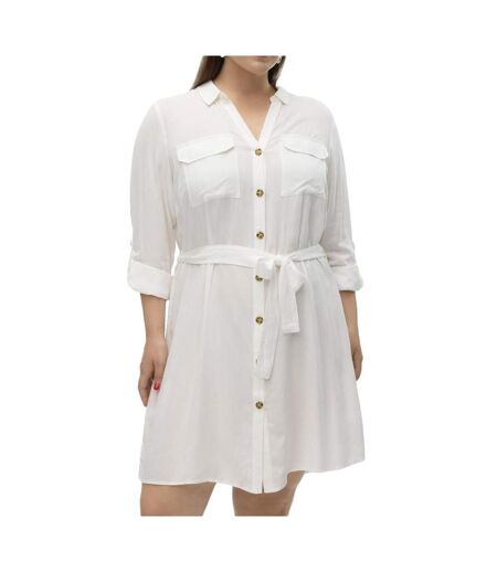 Robe blanche femme vero moda vmbumpy