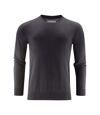 James Harvest Mens Ashland Round Neck Sweatshirt (Black)