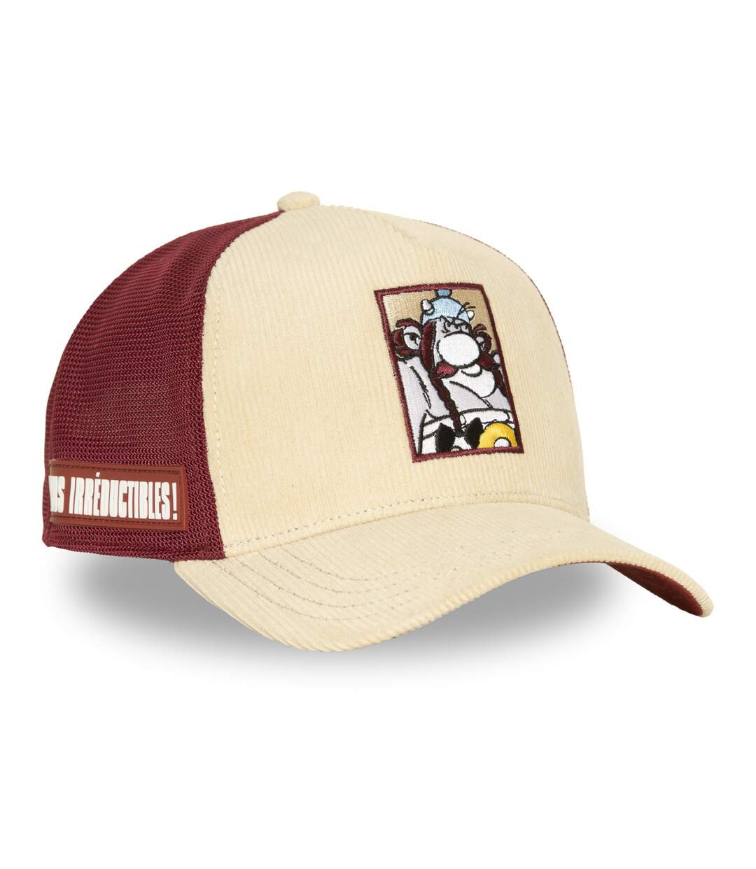 Casquette premium trucker avec filet et patch Asterix Irréductible Capslab-4