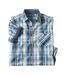 Chemise homme bleu Atlas For Men-1